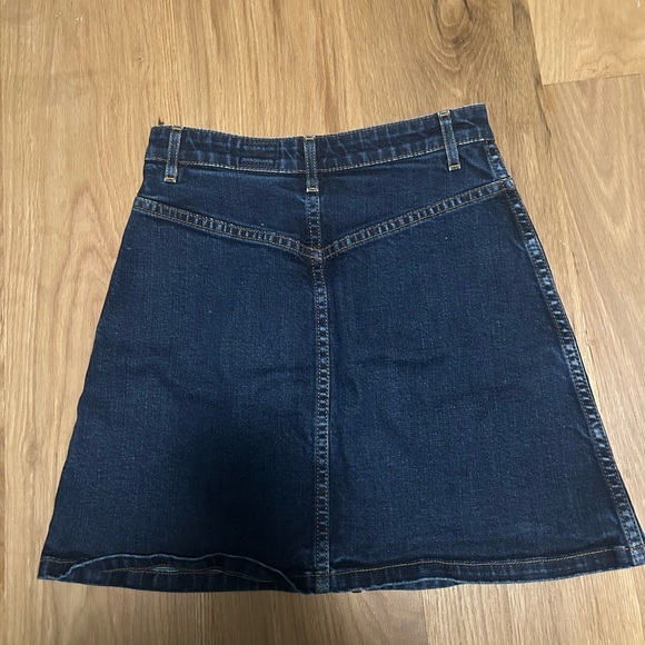 AG zip front denim skirt - Picture 2 of 2